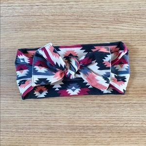 Baby Bling Bows southwest print